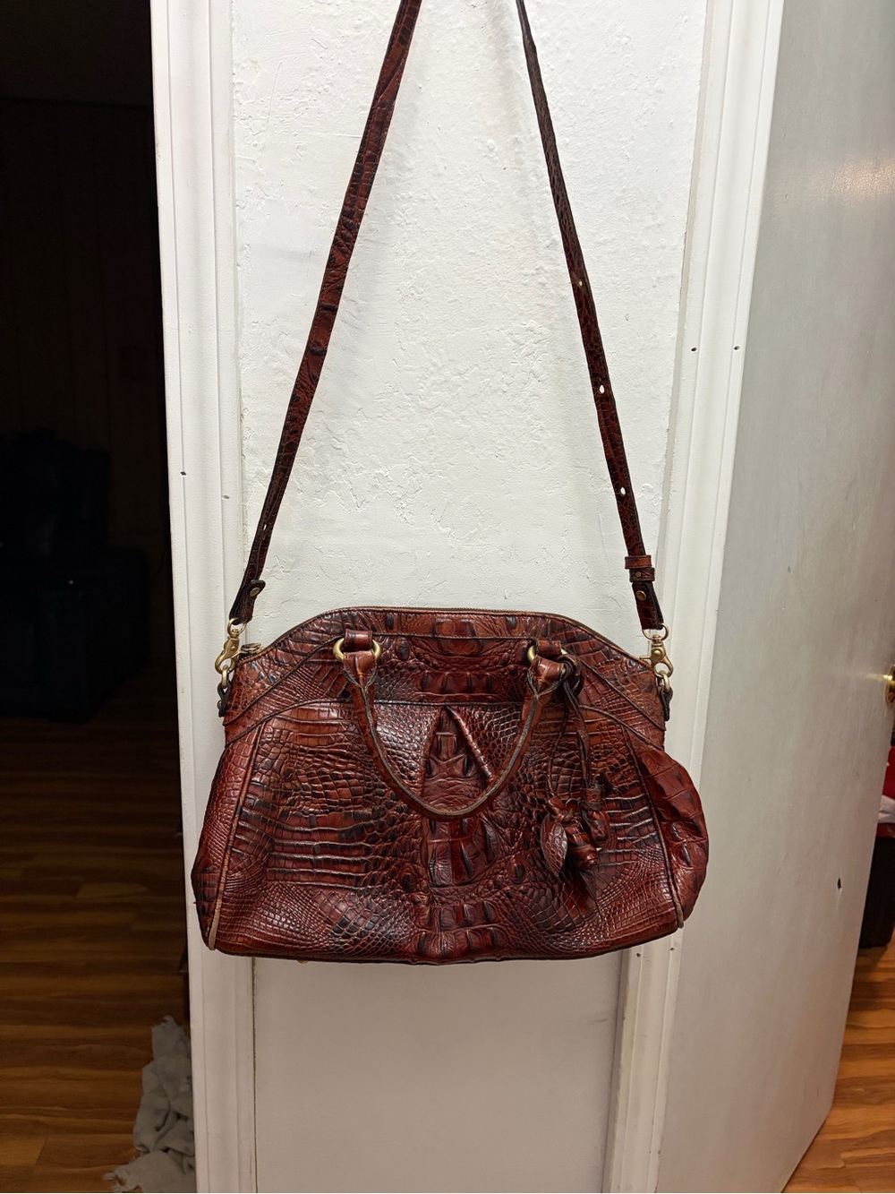 Brahmin Louise Rose Vintage Handbag.